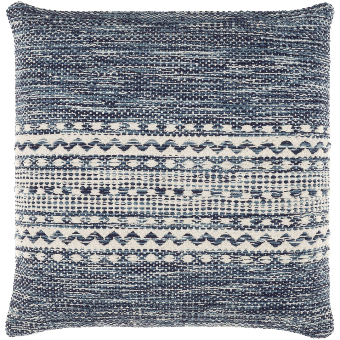 Julian 100% Cotton Throw Square Pillow